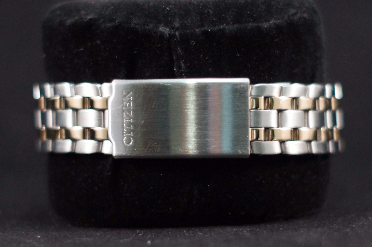 Men's Citizen Gold & Silver Tone Watch - 5500 - K06461 - Dark Blue