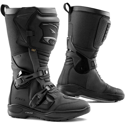 FALCO Avantour 3 schwarz Motorradstiefel CE Sympatex Eso-Motion 2  Gr. 45