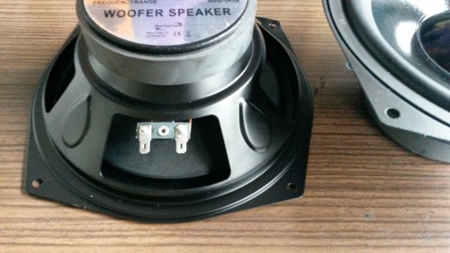 2x 100W SUBWOOFER BASS 8 Ohm 90db 8" 200mm für gehobene Ansprüche POLYMEMBRAN - Picture 3 of 3