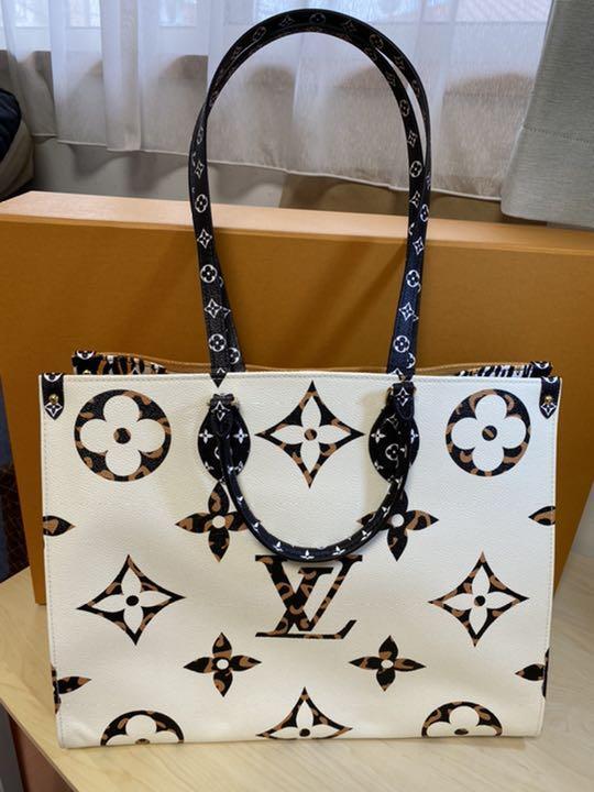 Louis Vuitton Onthego GM Tote Bag M44675 Jungle Monogram Louis Vuitton Onthego GM Tote Bag M44675 Jungle Monogram