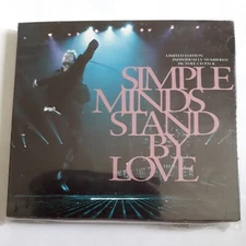 SIMPLE MINDS STAND BY LOVE CD SINGLE 1991 +2 LIVE TRACKS DELUXE FOLD OUT SLEEVE