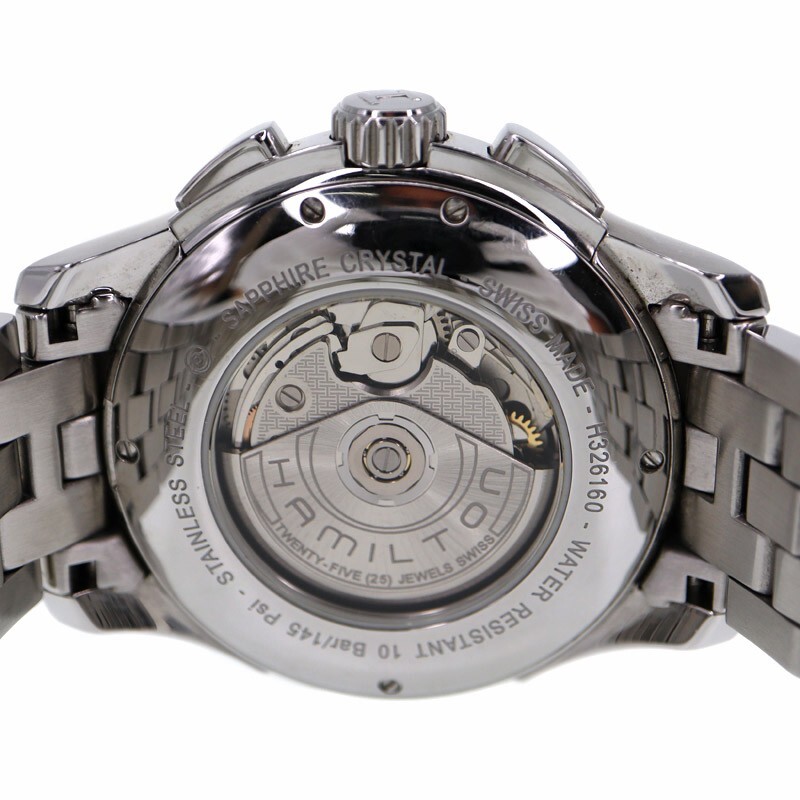 HAMILTON Jazzmaster Chronograph Automatic Watch H326160 HAMILTON Jazzmaster Chronograph Automatic Watch H326160