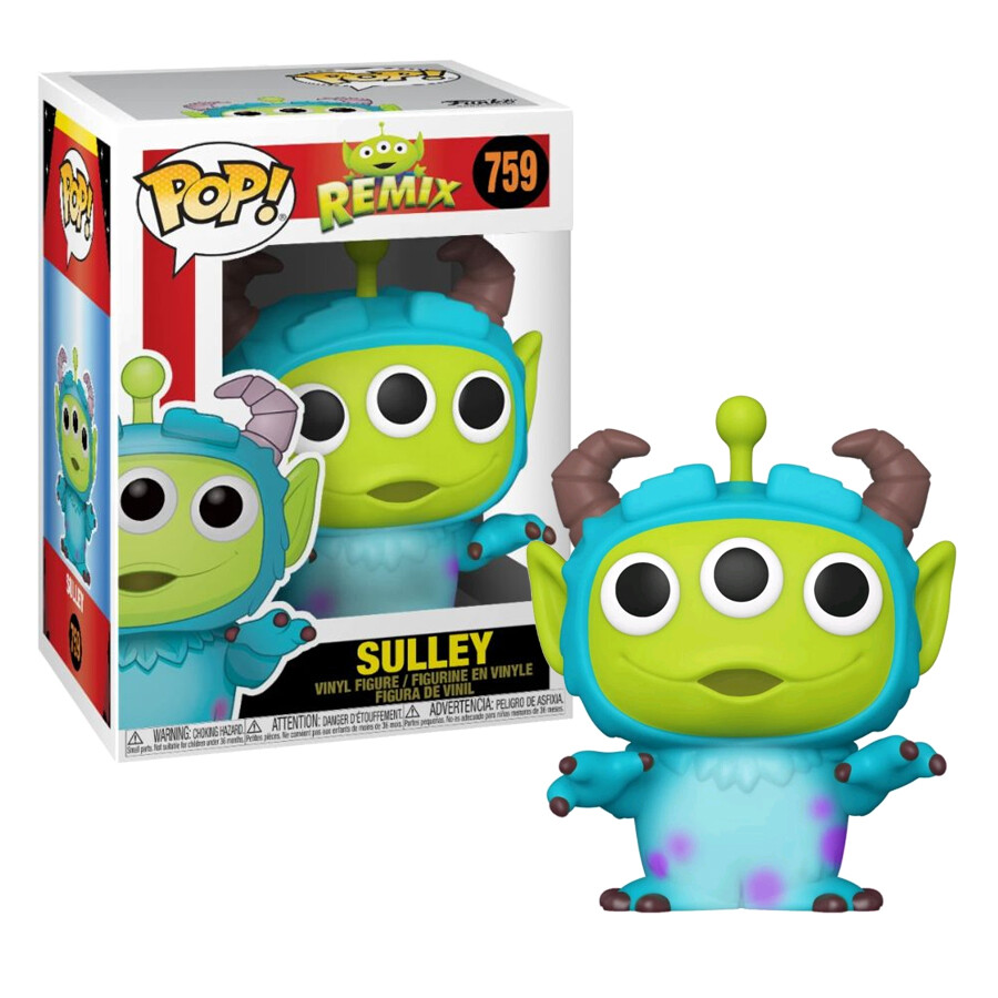 Pixar Alien Remix Sulley Pop! Vinyl Figure #759