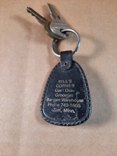 Bills Corner Gas Oil Groceries Bargain Warehouse Zimmerman Mn Keychain