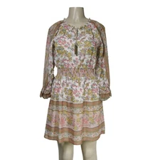 LOVE THE LABEL XS Euphoria NWT SHEER Floral Cottagecore Romantic FAIRY Dress