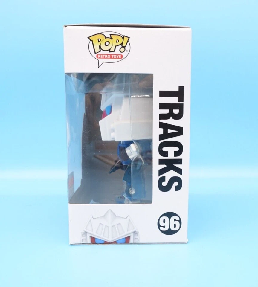 Tracks - Transformers Funko Pop Retro #96 · Fall Con. 2021 Limited Edition · NEW - Bild 2 von 4