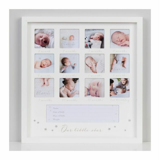 Bambino 1st Year Collage Photo Frame Baby Gift For Sale Online Ebay