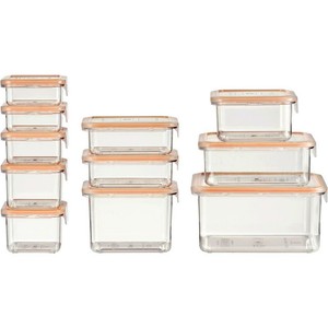 clear stackable food storage containers