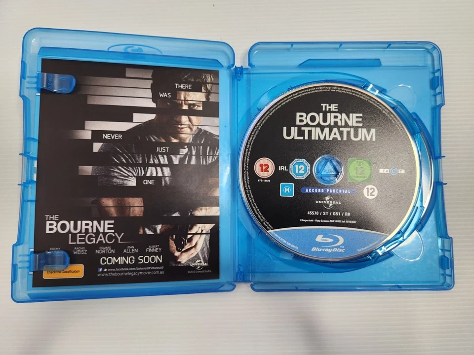 The Bourne Ultimatum (Blu ray 2007) Free Postage Matt Damon - image 3 of 4