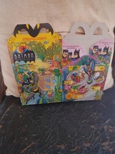 Vintage McDonald's 1993 Batman Animated Series Happy Meal Box