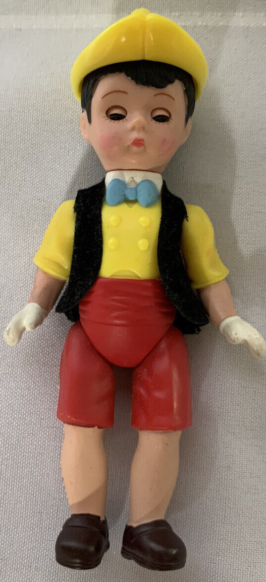 Madame Alexander Disney Pinocchio Boy Doll 2004 McDonald’s Happy Meal Toy 5.25”