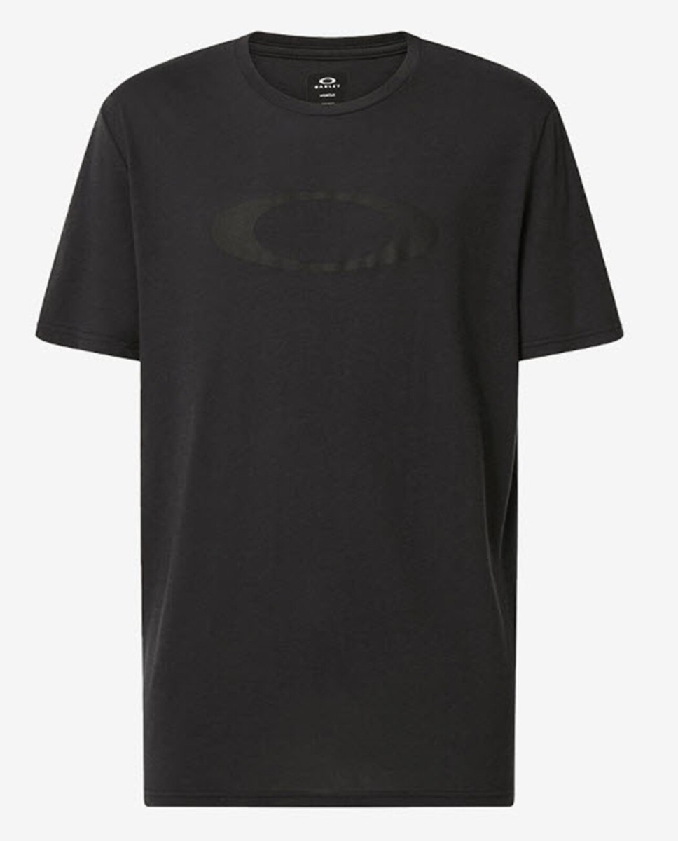 Oakley トレーニング Tシャツ 黒 OAKLEY Men O-Bold Ellipse T-Shirt Running Black Training Tee
