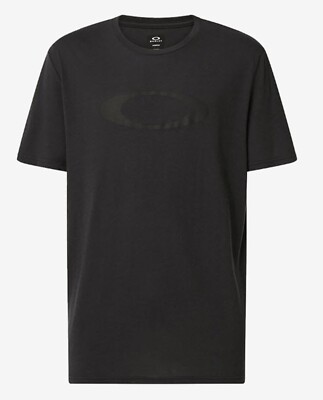 OAKLEY Men O-Bold Ellipse T-Shirt Running Black Training Tee