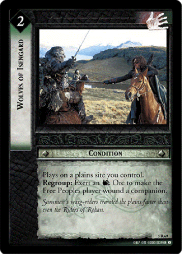 LOTR TCG Battle at Helm's Deep, Rare's/Uncommons/Common Single Card Sale Part 2 - Picture 30 of 41