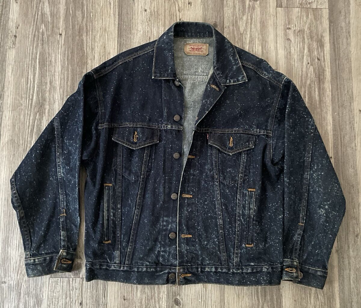 Vintage 1990s Levi's GALACTIC WASH DENIM JACKET Medium 70507 Vintage 1990s Levi's GALACTIC WASH DENIM JACKET Medium 70507