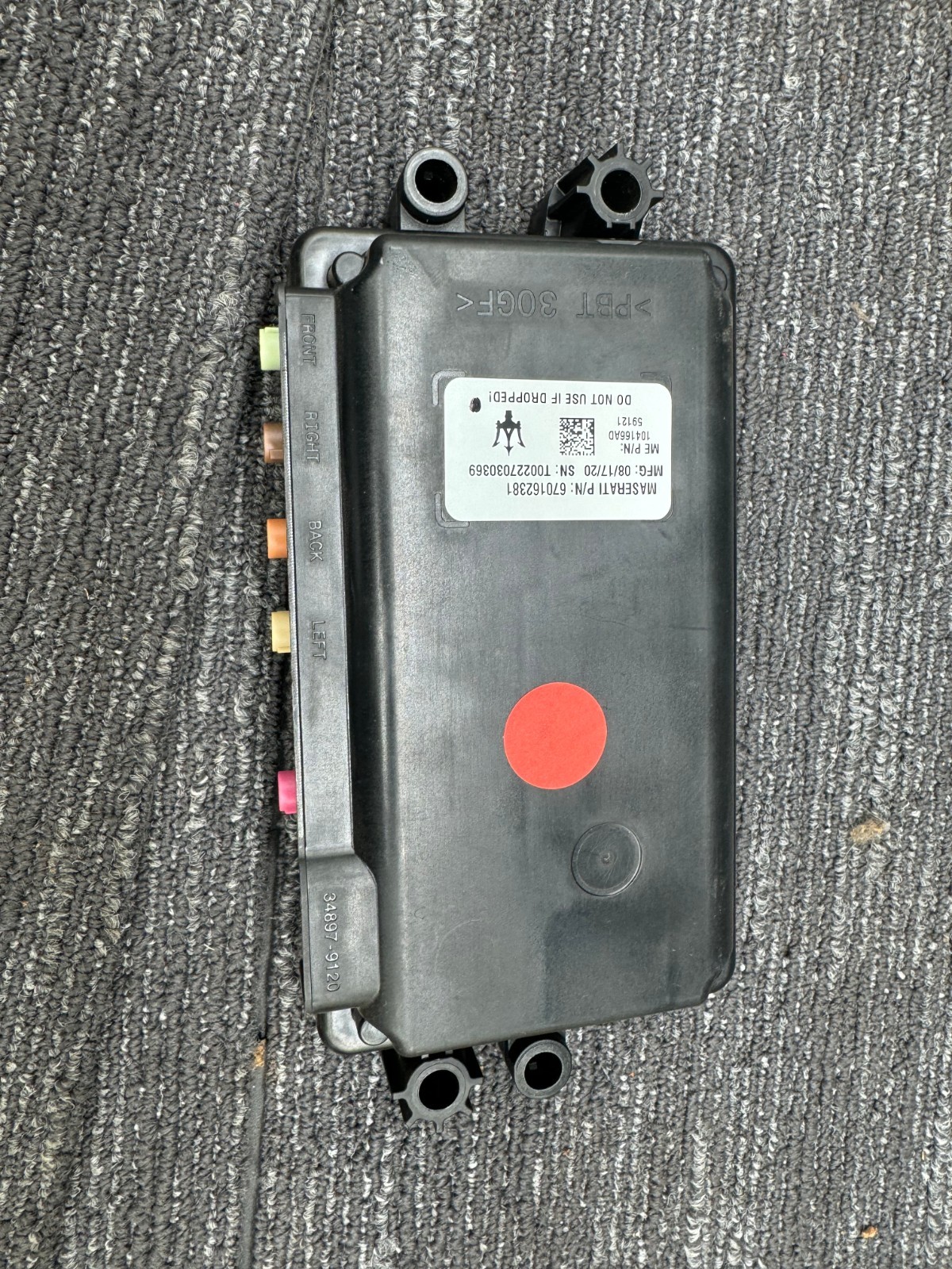 NEW OE 2017-2022 Maserati Ghibli / Levante MASERATI SURROUND VIEW CONTROL UNIT