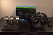 Logitech G920 Driving Force Racing Wheel & pe...