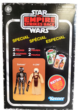 Star Wars The Empire Strikes Back Retro With 2 Figure Zuckuss 4-lom Sealed.
