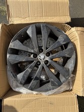 GENUINE Skoda Fabia Vrs Mk2 2024 Black Rim