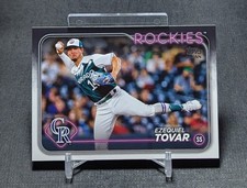 Ezequiel Tovar 2024 Topps Japan Edition Baseball Card #134 Colorado Rockies