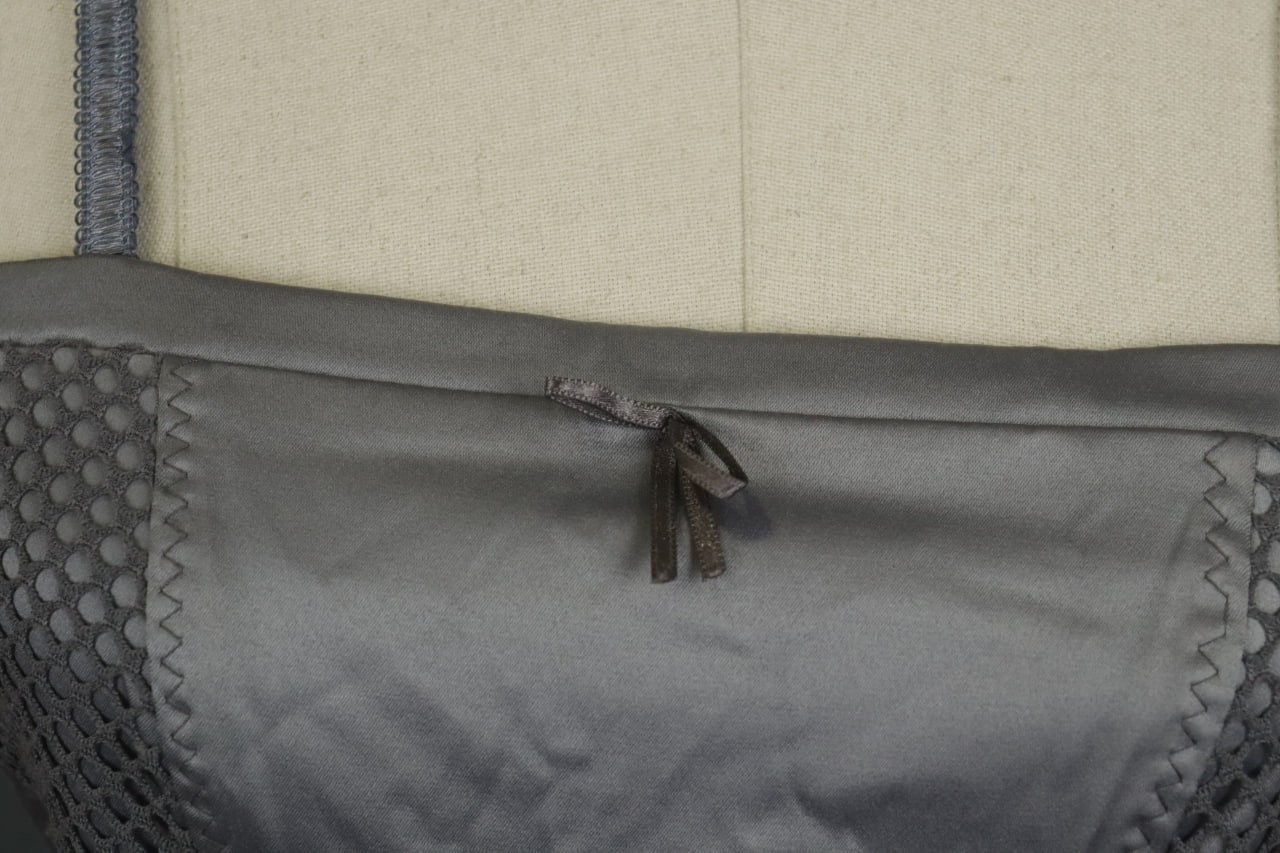 RINASCIMENTO Gray Spaghetti Straps Square Neck Ba… - image 5