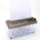 Mini Hand Crank Shredder Portable A4 Paper Shredding Tool For Documents Home BUU