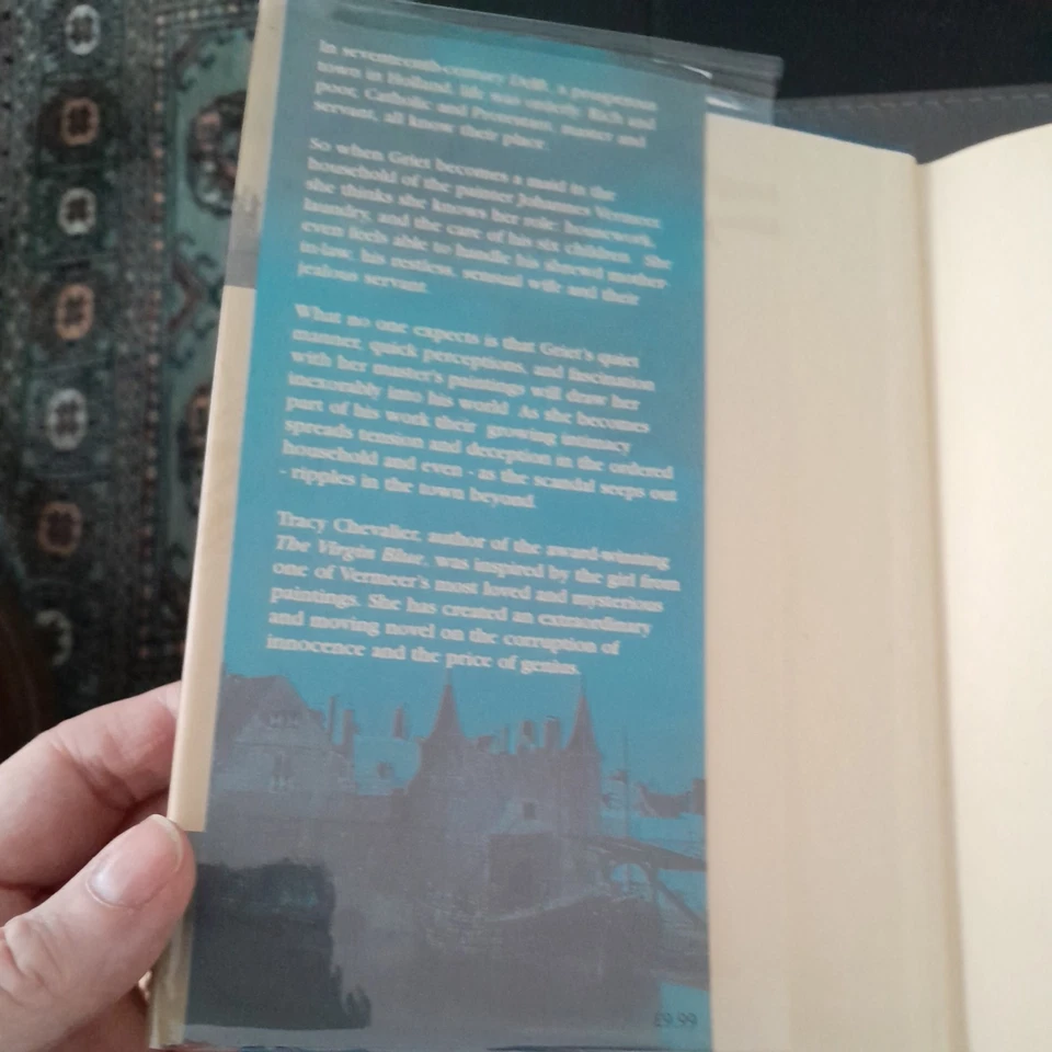 Tracey Chevalier, The Girl With The Pearl Earings, First Edition First State. - Image 3 of 4