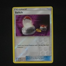 Switch 132/149 Sun & Moon Uncommon Reverse Holo NM Pokemon TCG
