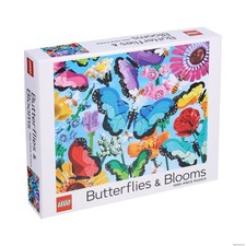 Lego Butterflies &amp; Blooms 1000-piece Puzzle, Game by Lego (COR), Like New Use...