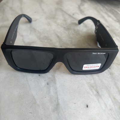 TRUE RELIGION Matte Black Sunglasses Black Lenses TRM1894X-L4MBF-S