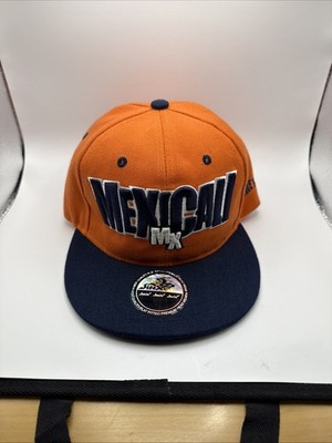 MEXICALI  MX LOGOS HAT ORANGE/ROYAL MEXICO 