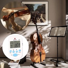 Professional Clip on Digital Tempo Metronome LCD Lightweight   