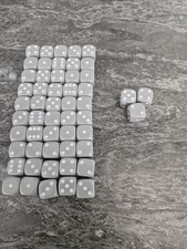 Grey And White Dice