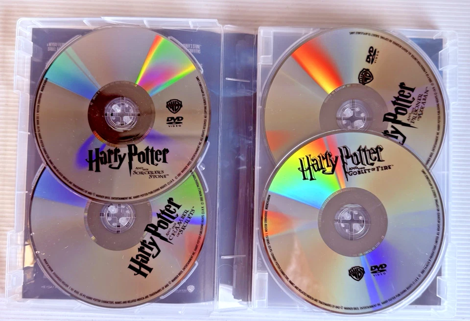 Harry Potter: Complete 8-Film Collection 8 Disc DVD Set Reg 1 - image 3 of 4