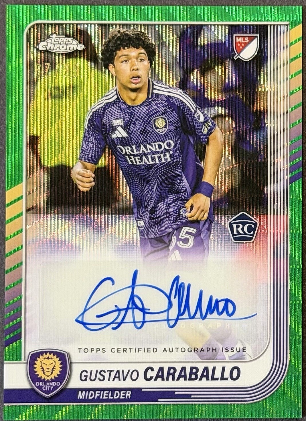 Chrome MLS Autograph #CA-GC