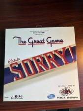 Classic Sorry Board Game for Family Fun 2-4 Players Original Artwork Edition