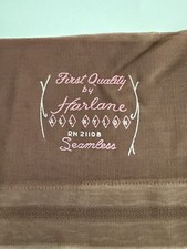 Vintage Harlane Seamless Mesh Stockings W/ Demi Toe 2 Pairs 31 Inch  s Long