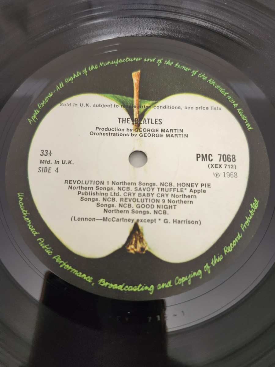 The Beatles White Album 1968 UK 1st Mono PMC 7067/8 Low# Pristine