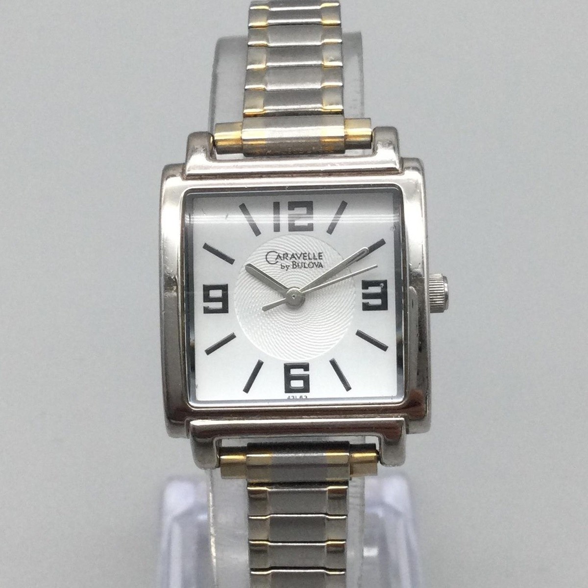 Caravelle by Bulova Silver Tone Women’s Watch Working New Battery How to change the battery of a Bulova Caravelle Champagne  main image 4