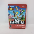 New Super Mario Bros. Wii (Nintendo Wii, 2009) CIB Complete Game
