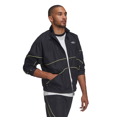 adidas ORIGINALS R.Y.V. TRACK TOP RETRO SPORTS JACKET BLACK RYV