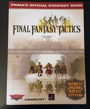 Final Fantasy Tactics Game Guide - HARDCOVER