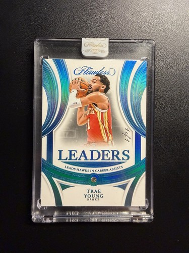 Trae Young 2024 Flawless Leaders Diamond Platinum 1/1 Hawks
