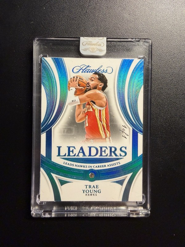 Trae Young 2024 Flawless Leaders Diamond Platinum 1/1 Hawks