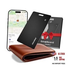 Apple MFi Certified Wallet Tracker Card Works with Apple Find My 1 Pack - IOS