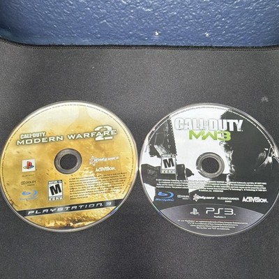 Activision PS3 Call of Duty Modern Warfare 2 & MW3 Lot (Disc Only) BLUS-30377