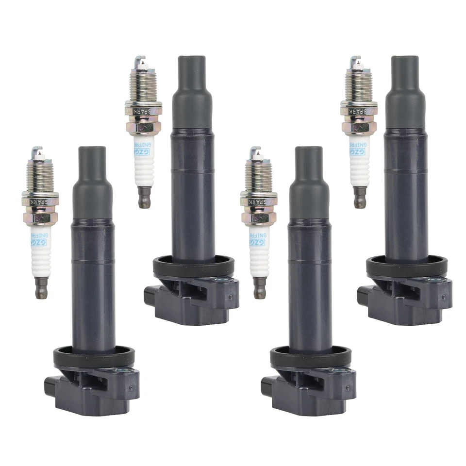 4x Ignition Coils Spark Plug For Toyota Yaris NCP Prius NHW11 Echo 1NZ-FE 2NZ-FE - image 3 of 4