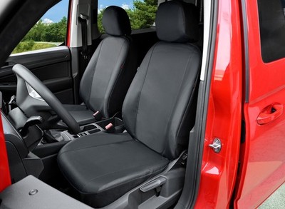 Sitzbezüge VIP Kunstleder geeignet für VW Caddy ab 2021 - Praktisch, Perfekt Ang