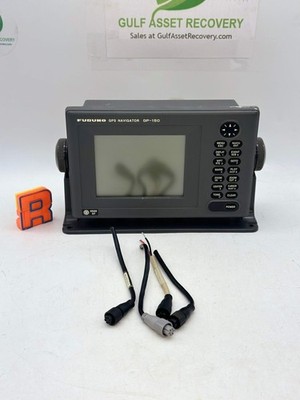 Furuno GP-150 GPS Navigator Display Unit w/ Mount Brkt, Power Cord (Used)