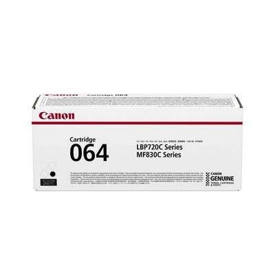 Canon Cartridge 064 BK Toner Black (Carton Packaging)